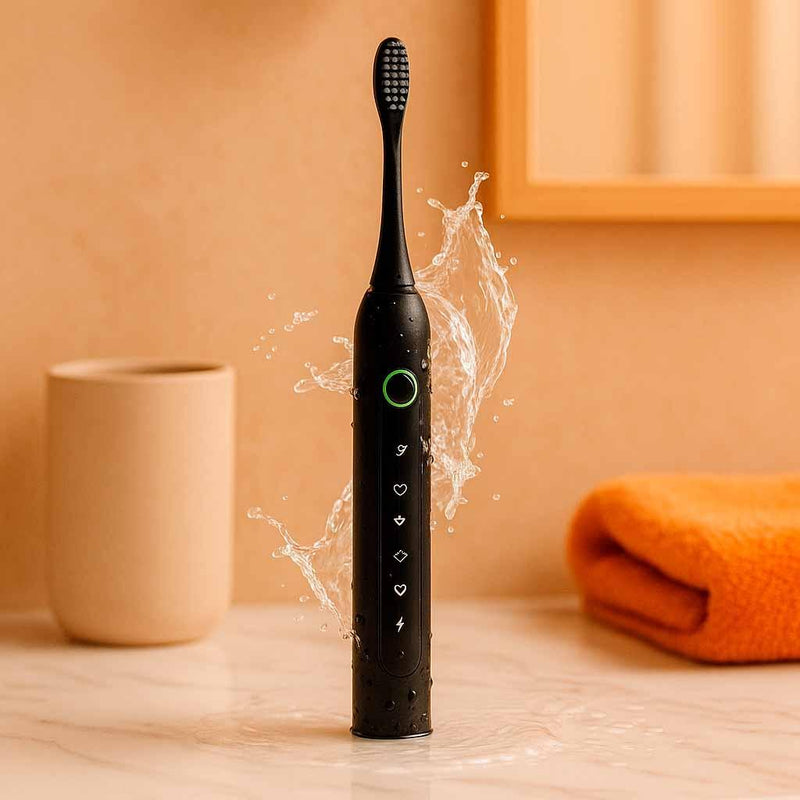 Escova de Dentes Elétrica – Limpeza Profunda com Tecnologia Sônica
